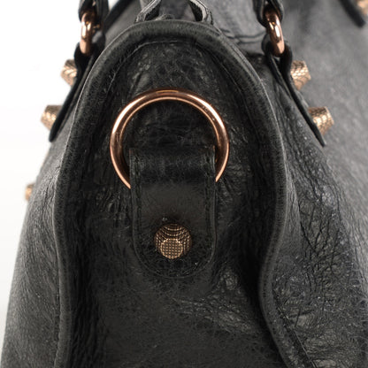 Balenciaga Agneau Giant 12 Rose Gold Hardware City Black 9 of 15
