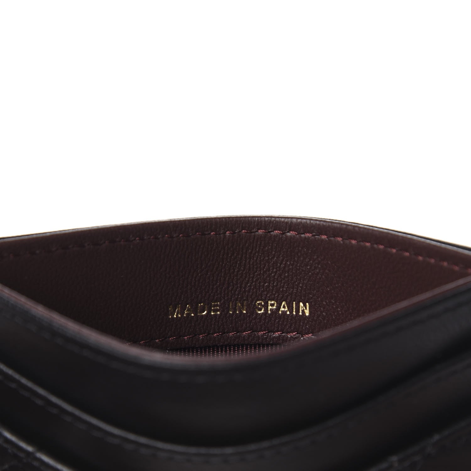 Chanel Lambskin Quilted Card Holder Black 7 of 9