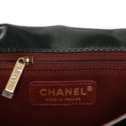 Chanel Aged Glazed Calfskin Quilted Large Bubble CC Flap Black 6 of 7