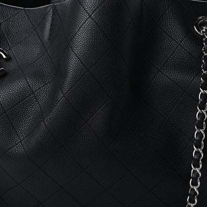 Chanel Grained Calfskin CC Pocket Tote Black 10 of 10