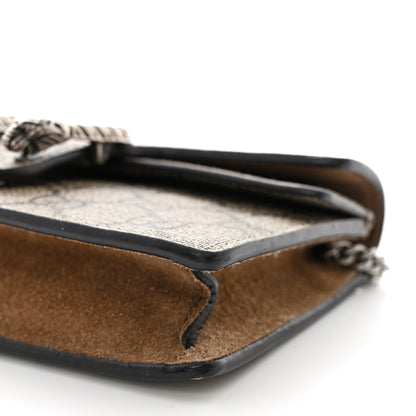 Gucci GG Supreme Monogram Super Mini Dionysus Shoulder Bag Taupe 9 of 11