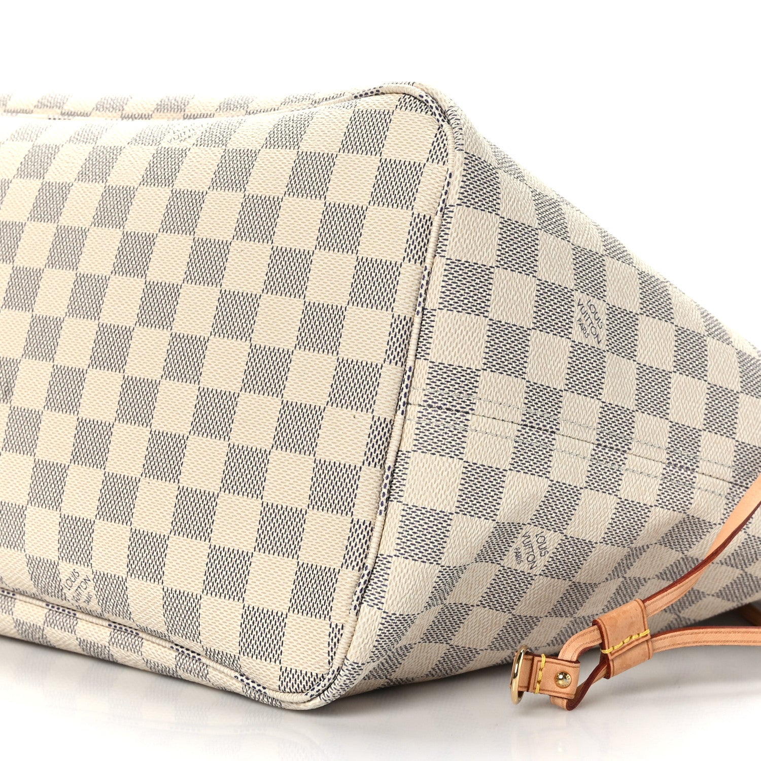 Louis Vuitton Damier Azur Neo Neverfull GM Rose Ballerine 9 of 9
