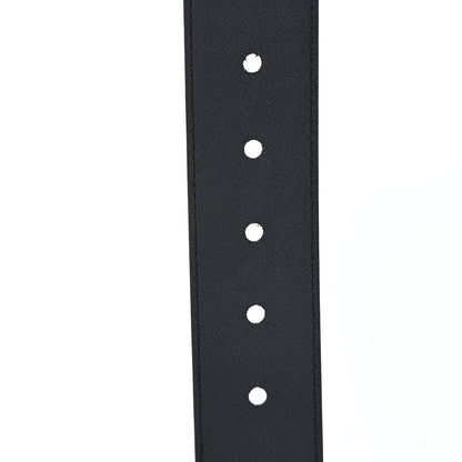 Gucci Soft Microguccissima 40mm Belt 80 32 Black 4 of 5