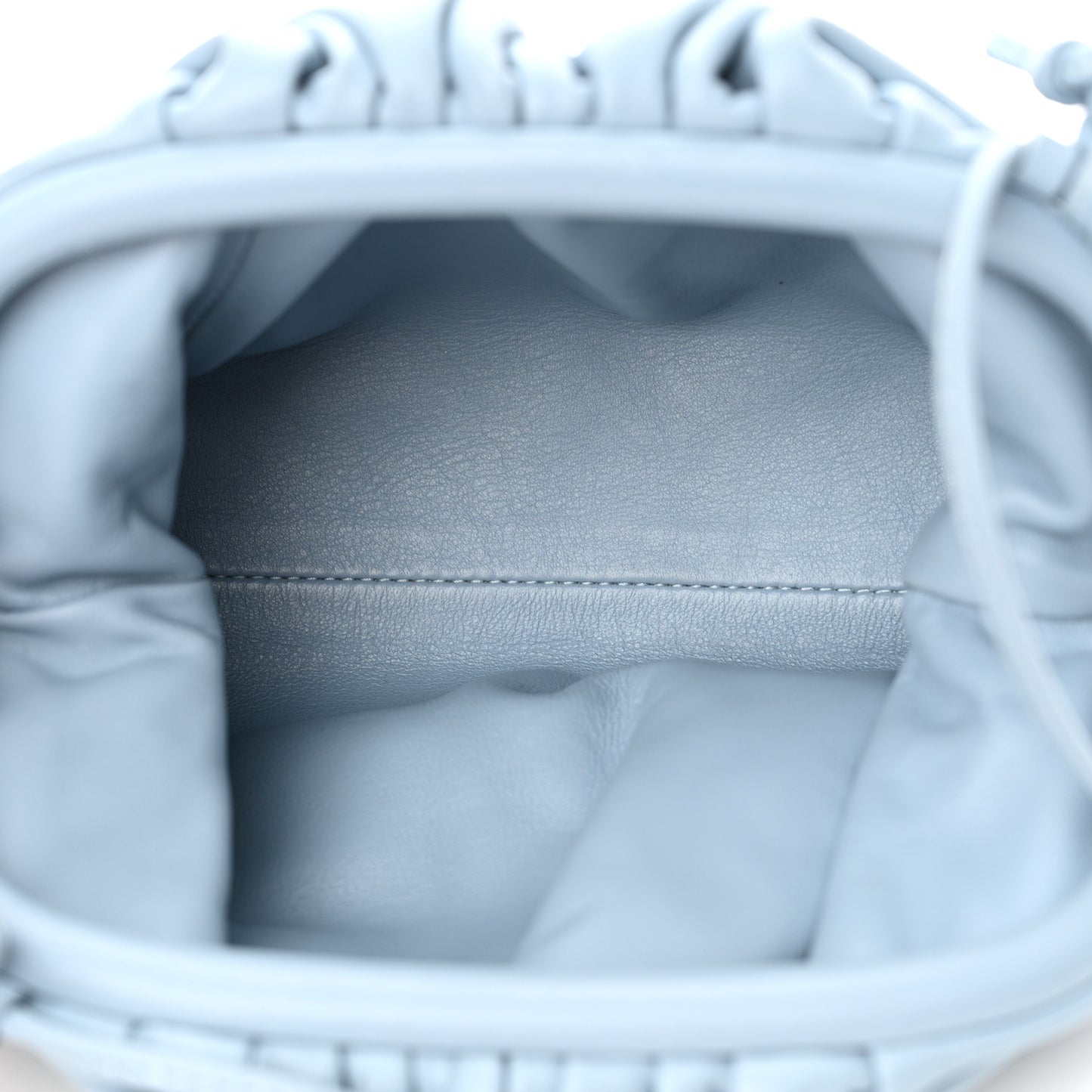 Butter Calfskin The Mini Pouch Ice