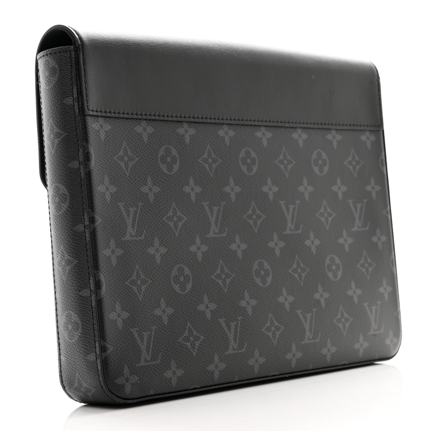 Louis Vuitton LOUIS VUITTON Monogram Eclipse Pochette Steamer 3 of 7