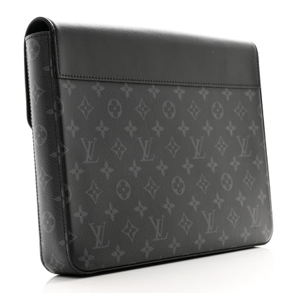 Louis Vuitton LOUIS VUITTON Monogram Eclipse Pochette Steamer 3 of 7