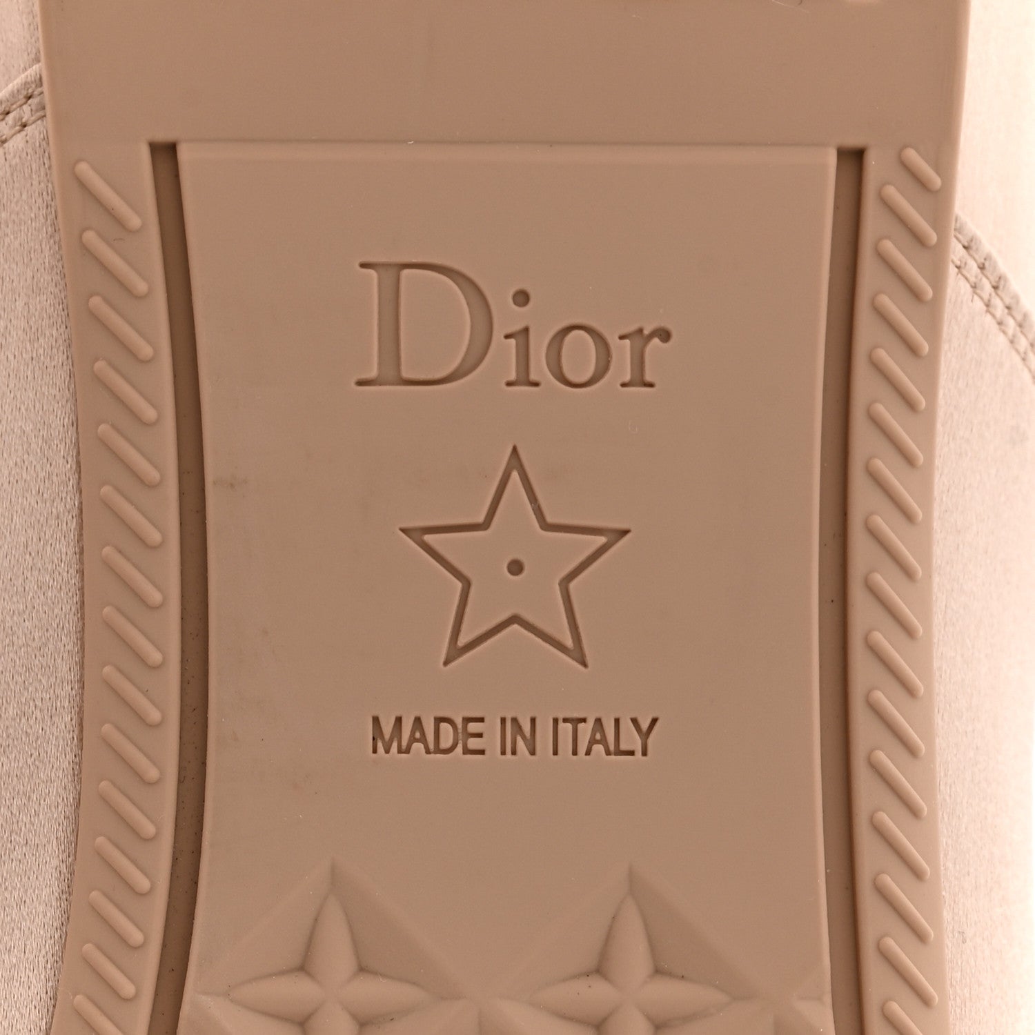 Christian Dior Satin Grosgrain D-Joy Ballet Flats 40.5 Beige Rose 6 of 11