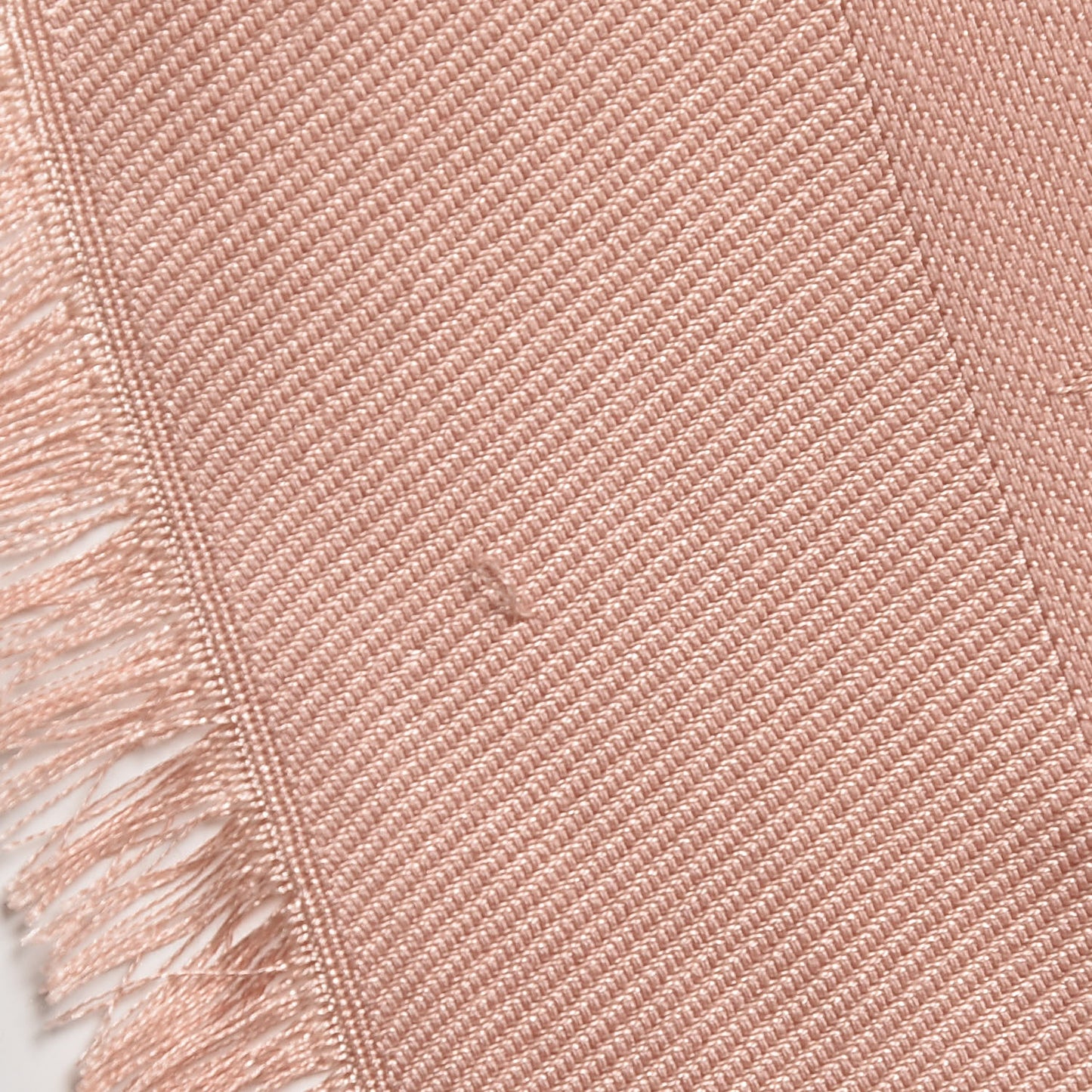 Silk Wool Monogram Shawl Natural