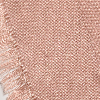 Louis Vuitton Silk Wool Monogram Shawl Natural 7 of 11