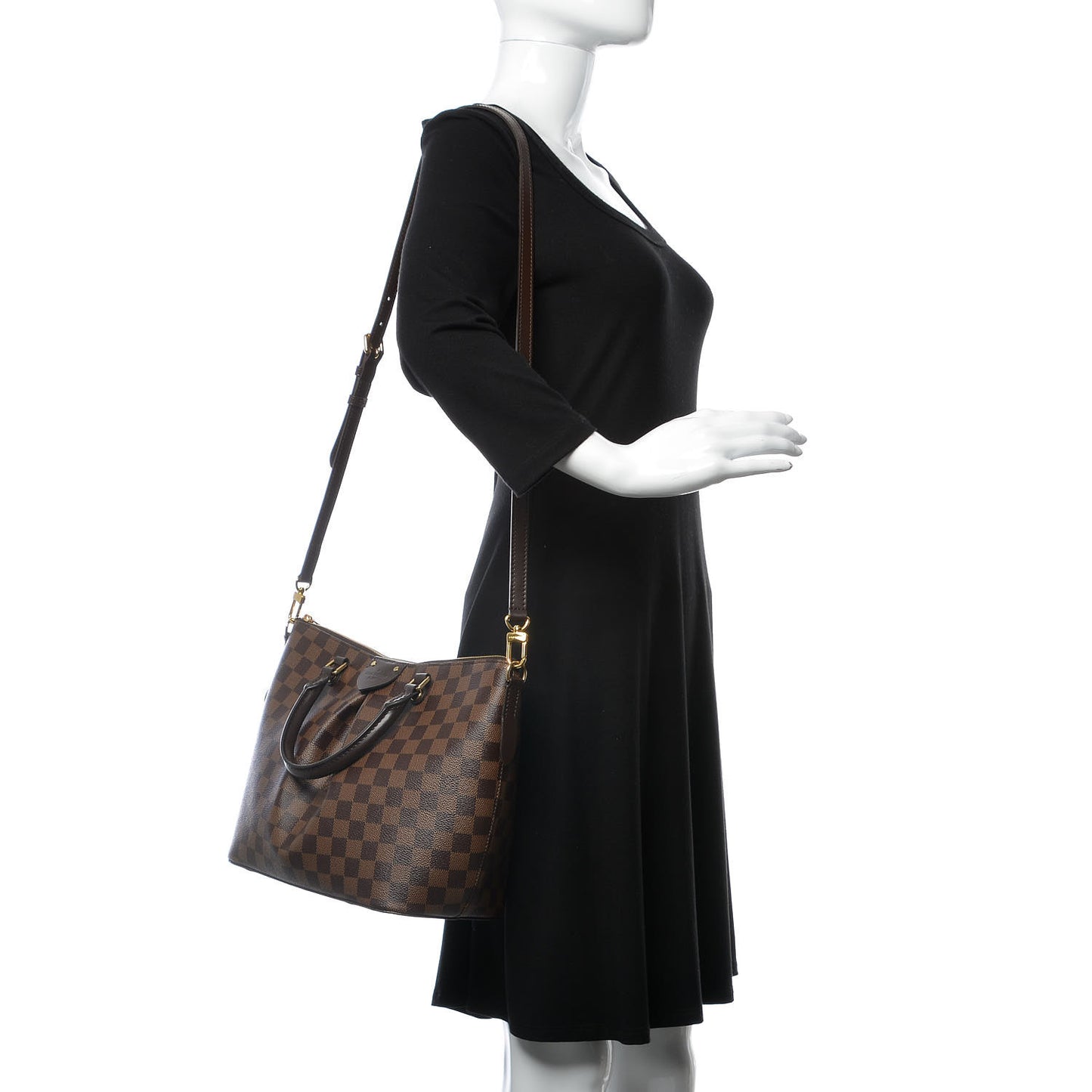 Damier Ebene Siena MM