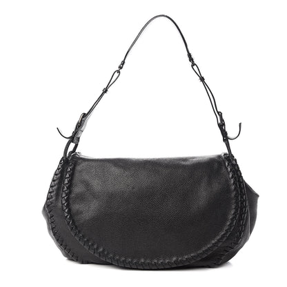 Bottega Veneta Cervo Messenger Bag Black 1 of 12