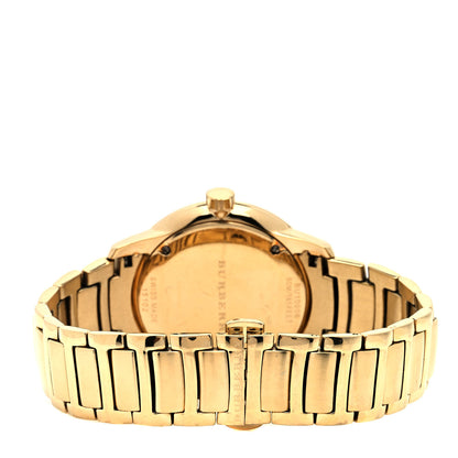 Burberry Stainless Steel 40mm Classic Round Quartz Watch Gold BU10006 3 of 4