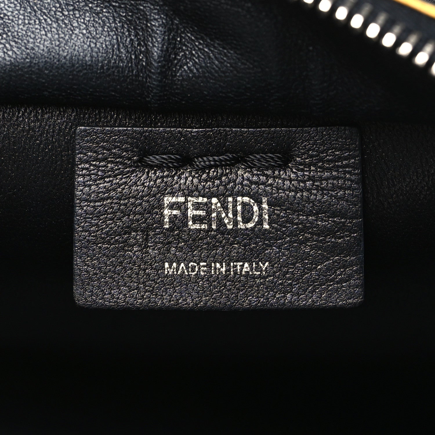 Fendi Vitello Dolce Mini 3Jours Tote Black 6 of 9