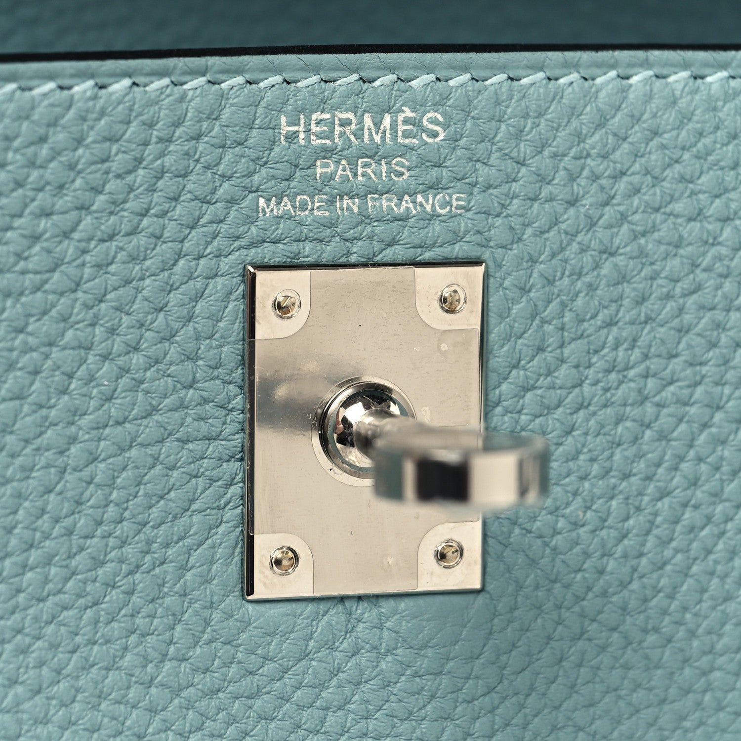 Hermes Togo Kelly Retourne 25 Ciel 7 of 12