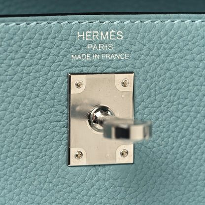 Hermes Togo Kelly Retourne 25 Ciel 7 of 12
