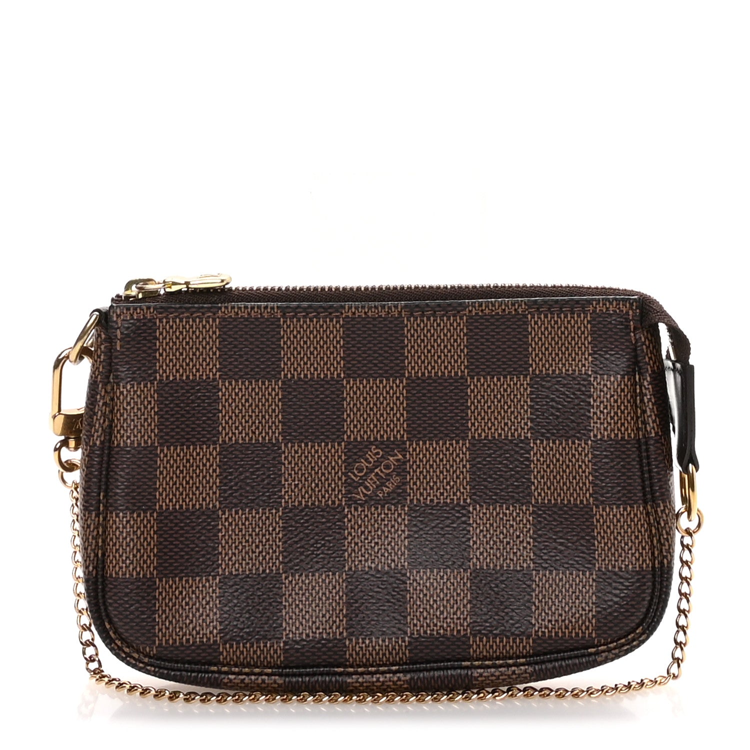 Louis Vuitton Damier Ebene Mini Pochette Accessories 1 of 10