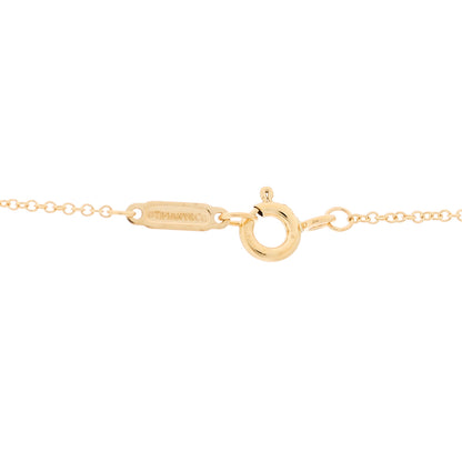 Tiffany 18K Yellow Gold 1837 Interlocking Circles Pendant Necklace 5 of 6