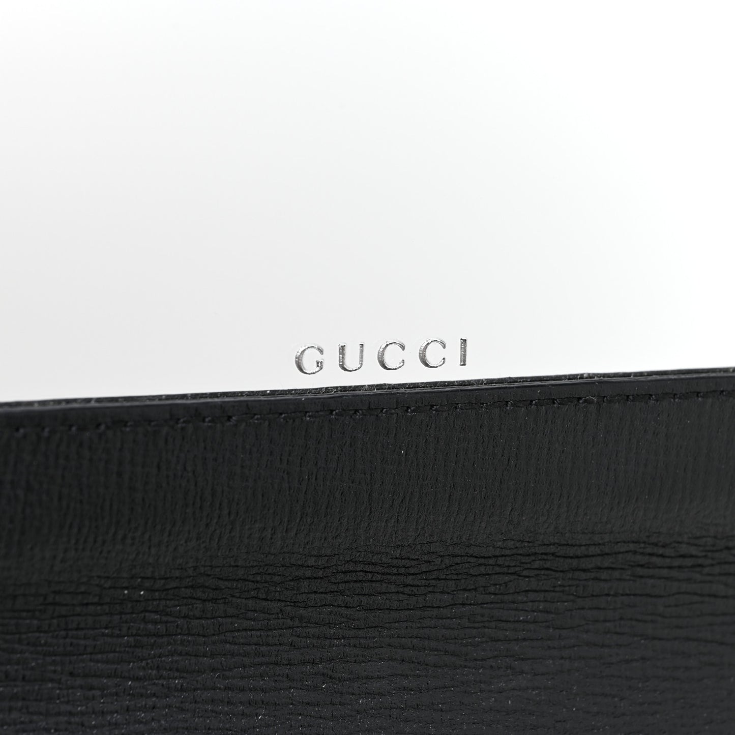 Azalea Calfskin Marina Chain Wallet Black
