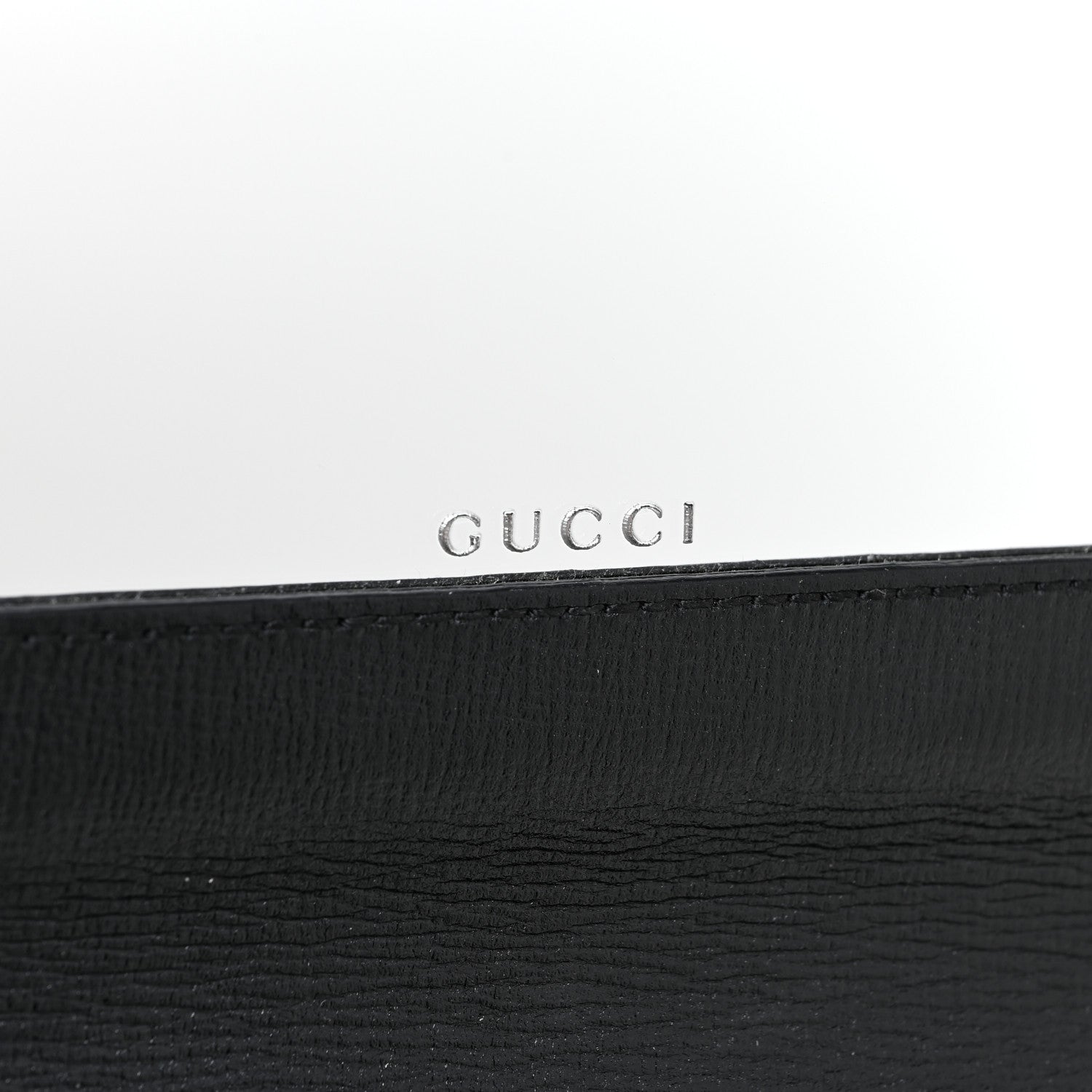 Gucci Azalea Calfskin Marina Chain Wallet Black 10 of 16