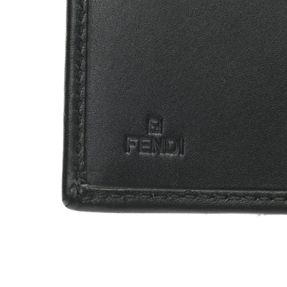 Fendi Zucchino Compact Wallet Black 7 of 8