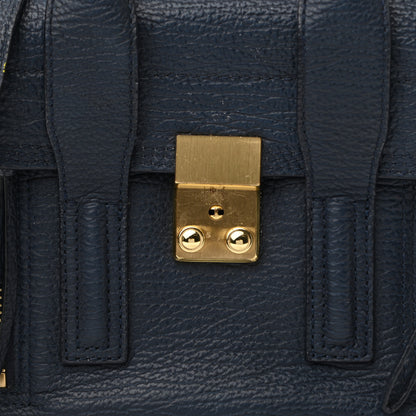3.1 Phillip Lim Textured Calfskin Mini Pashli Satchel Ink 7 of 11