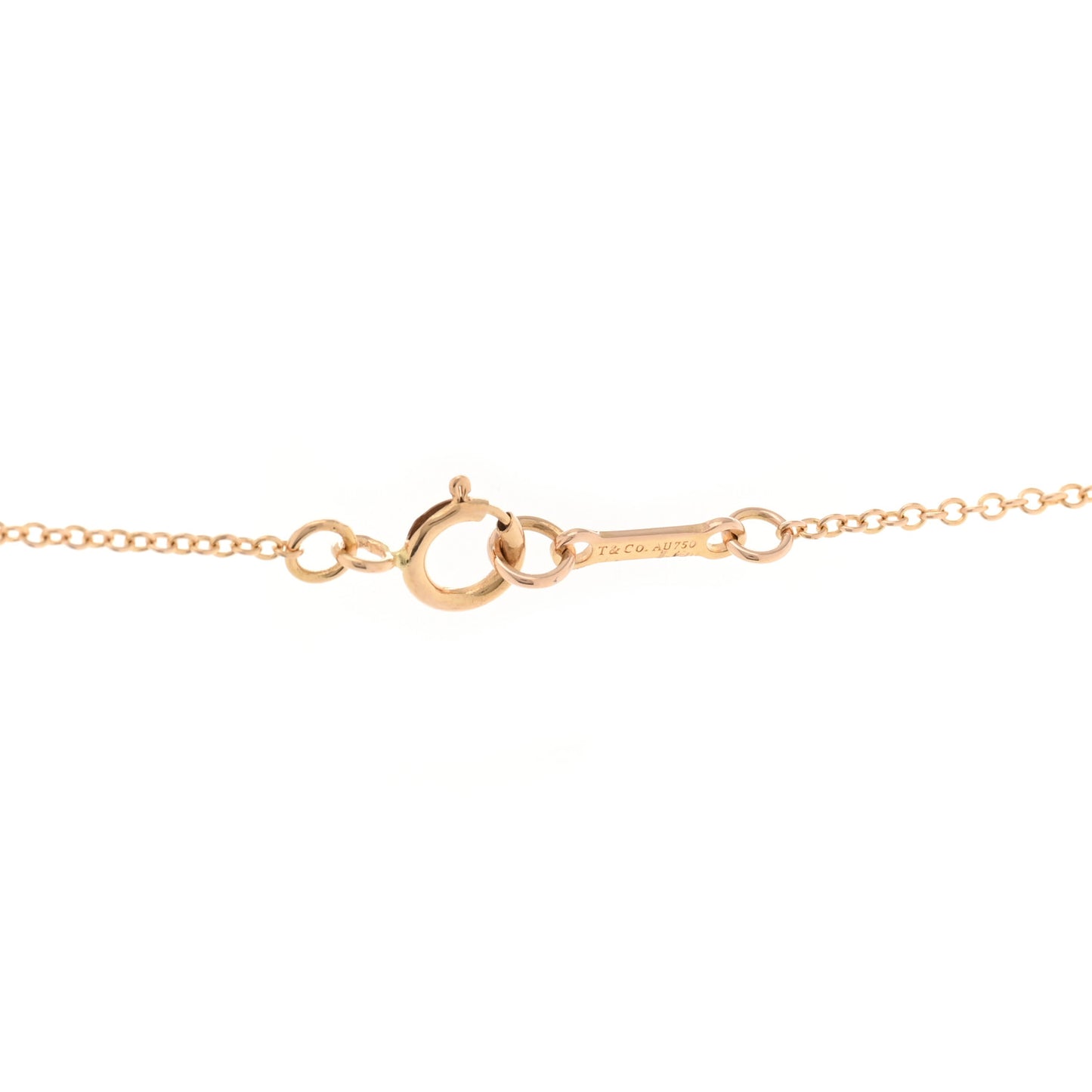 18K Rose Gold Black Spinel Paloma Picasso Sugar Stacks Necklace