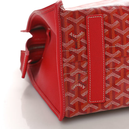 Goyard Goyardine Sac Hardy Pet Carrier PM Red 10 of 11