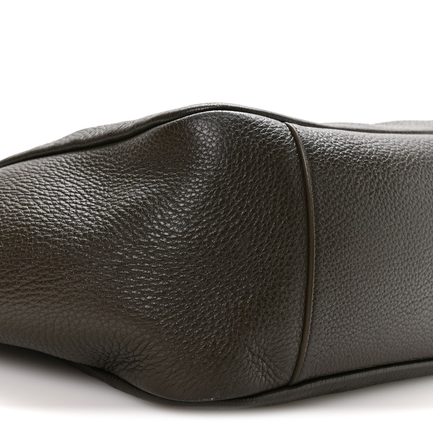 Grained Deerskin Bea Tote Musk