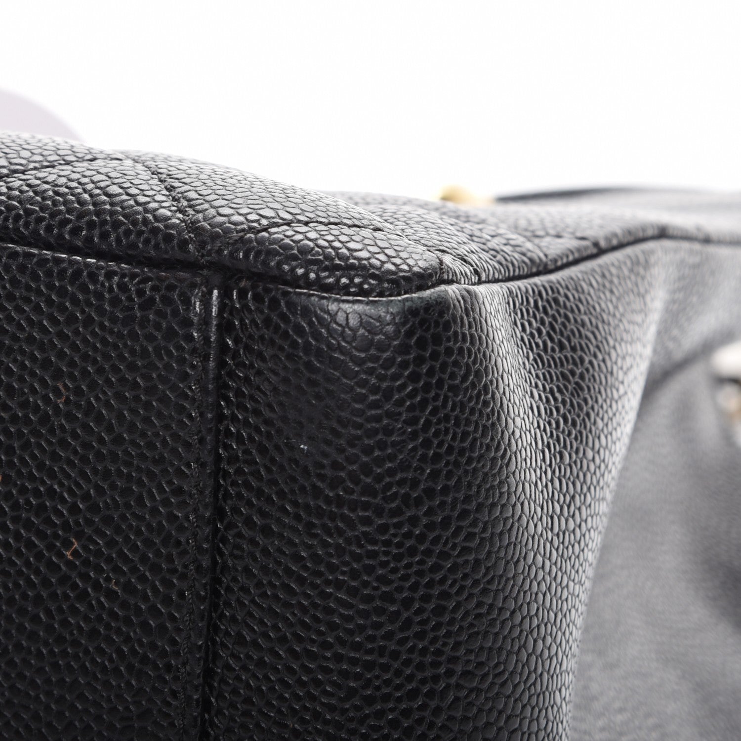 Chanel Caviar Quilted Grand Shopping Tote GST Black 10 of 11