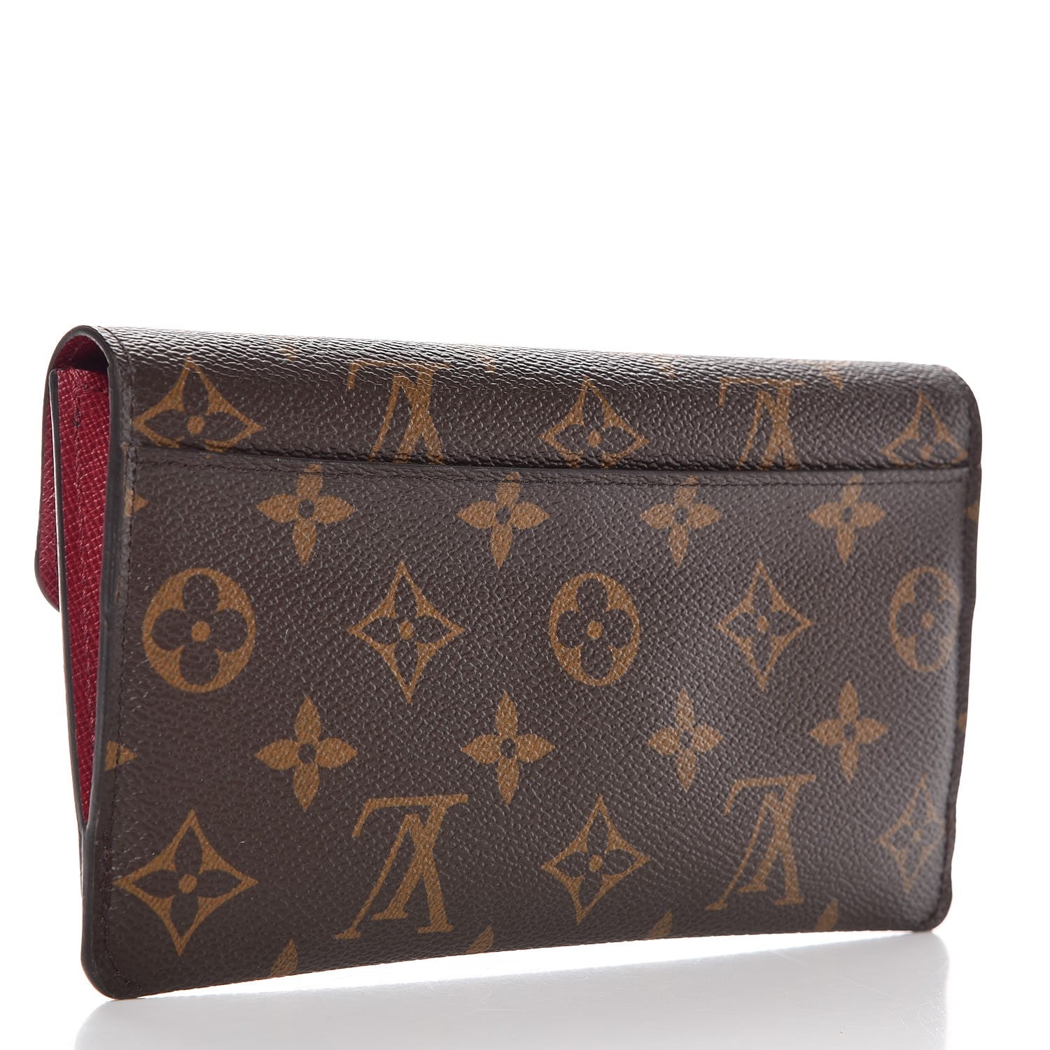 Louis Vuitton Monogram Jeanne Wallet Fuchsia 3 of 7