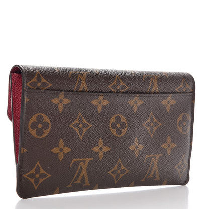 Louis Vuitton Monogram Jeanne Wallet Fuchsia 3 of 7