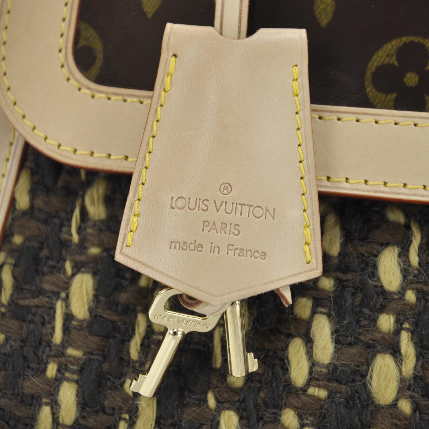 Louis Vuitton Monogram Tweedy Rabat Bag 7 of 9