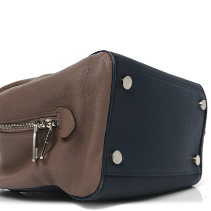 Louis Vuitton Veau Ecorce Haute Maroquinerie Milaris Blue Marine Vison 8 of 9