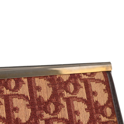 Christian Dior Monogram Clutch Burgundy 11 of 15