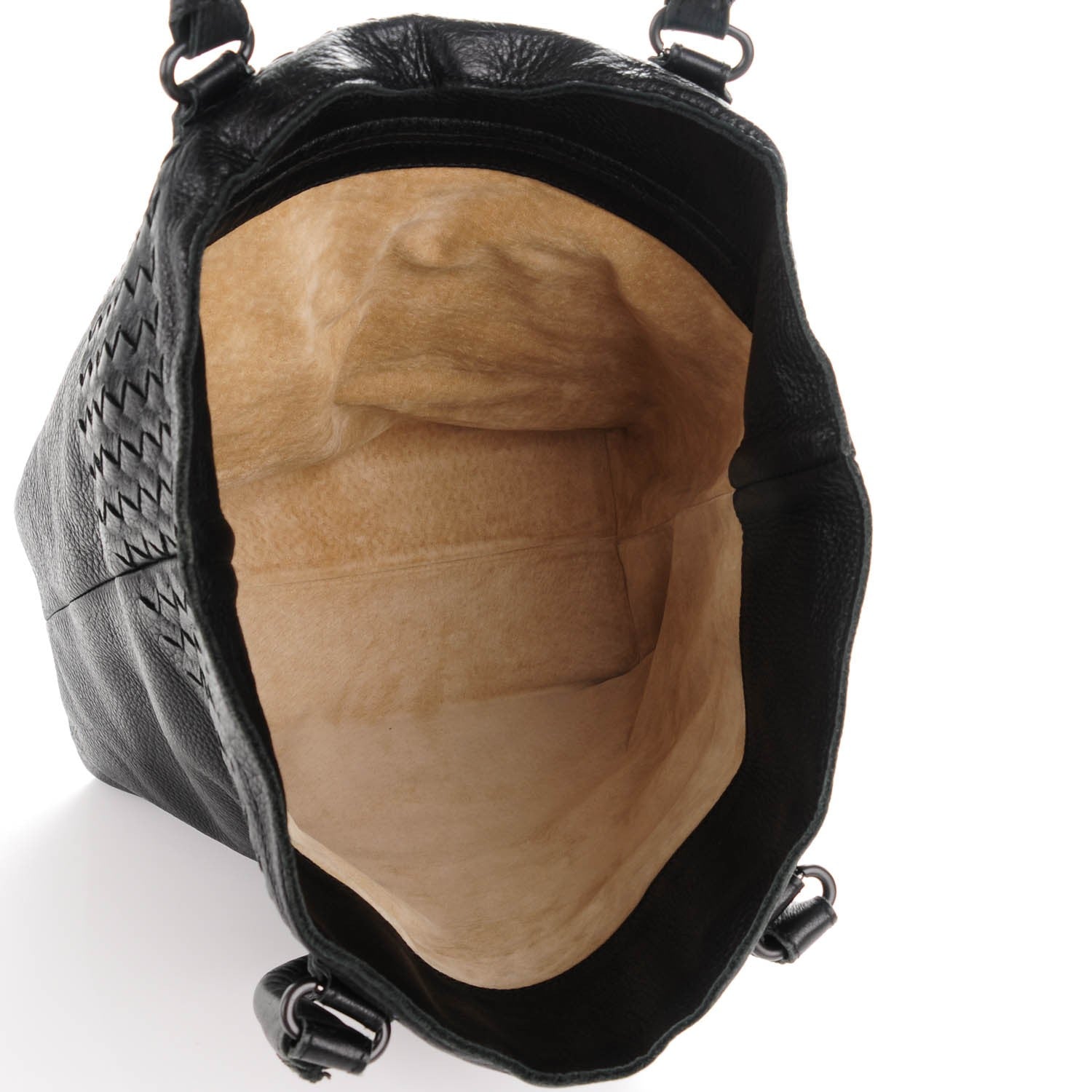 Bottega Veneta Cervo Medium Tote Nero Black 5 of 8