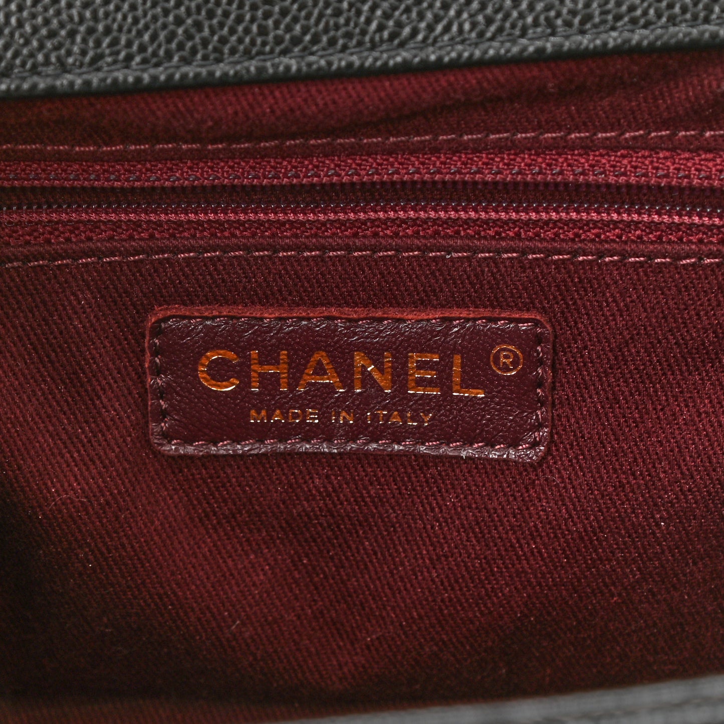 Caviar Quilted Small Business Affinity Flap Black