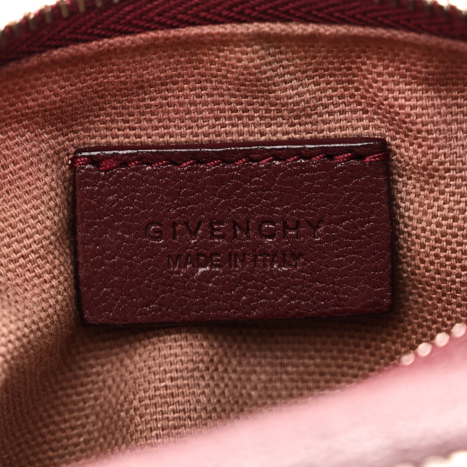 Givenchy Sugar Goatskin Pandora Wristlet Oxblood 6 of 8