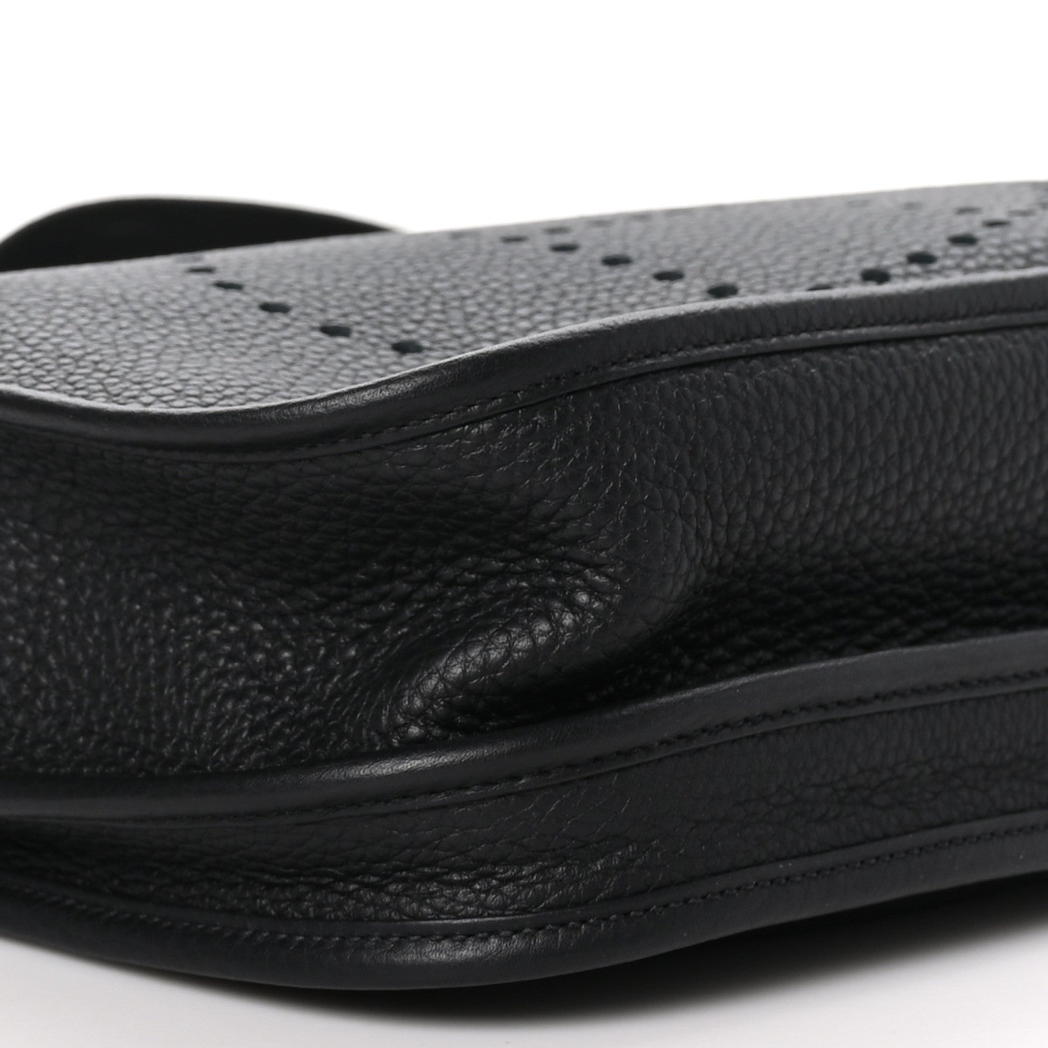Hermes Taurillon Clemence Evelyne III PM Black 9 of 10