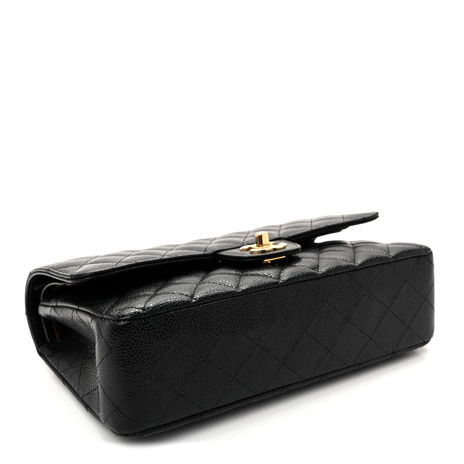 Chanel Caviar Quilted Medium Double Flap Black 4 of 10