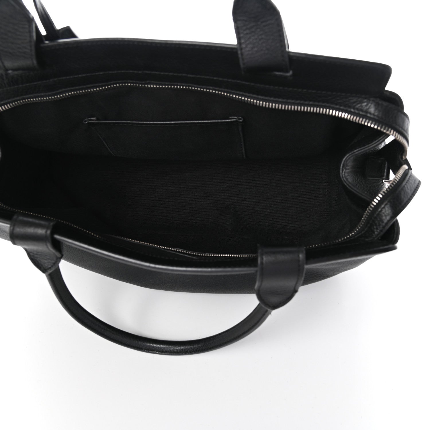 Mulberry Soft Grain Calfskin Satchel Black 5 of 8