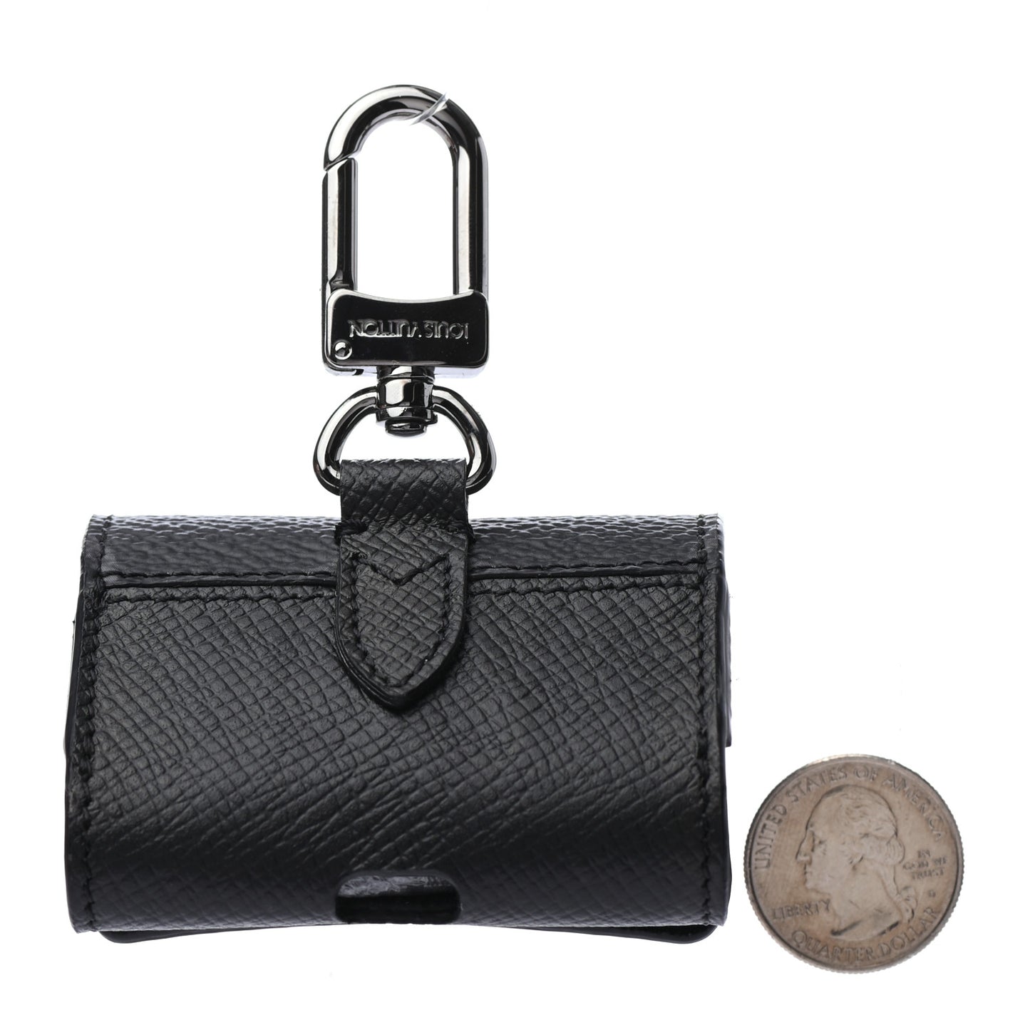 Monogram Eclipse Taiga Earphones Pouch Bag Charm