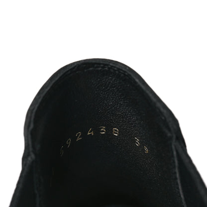 Saint Laurent Calfskin Mens Wyatt Chelsea Boots 39 Black 8 of 8