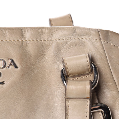 Prada Vitello Shine Tote Ivory 21 of 28