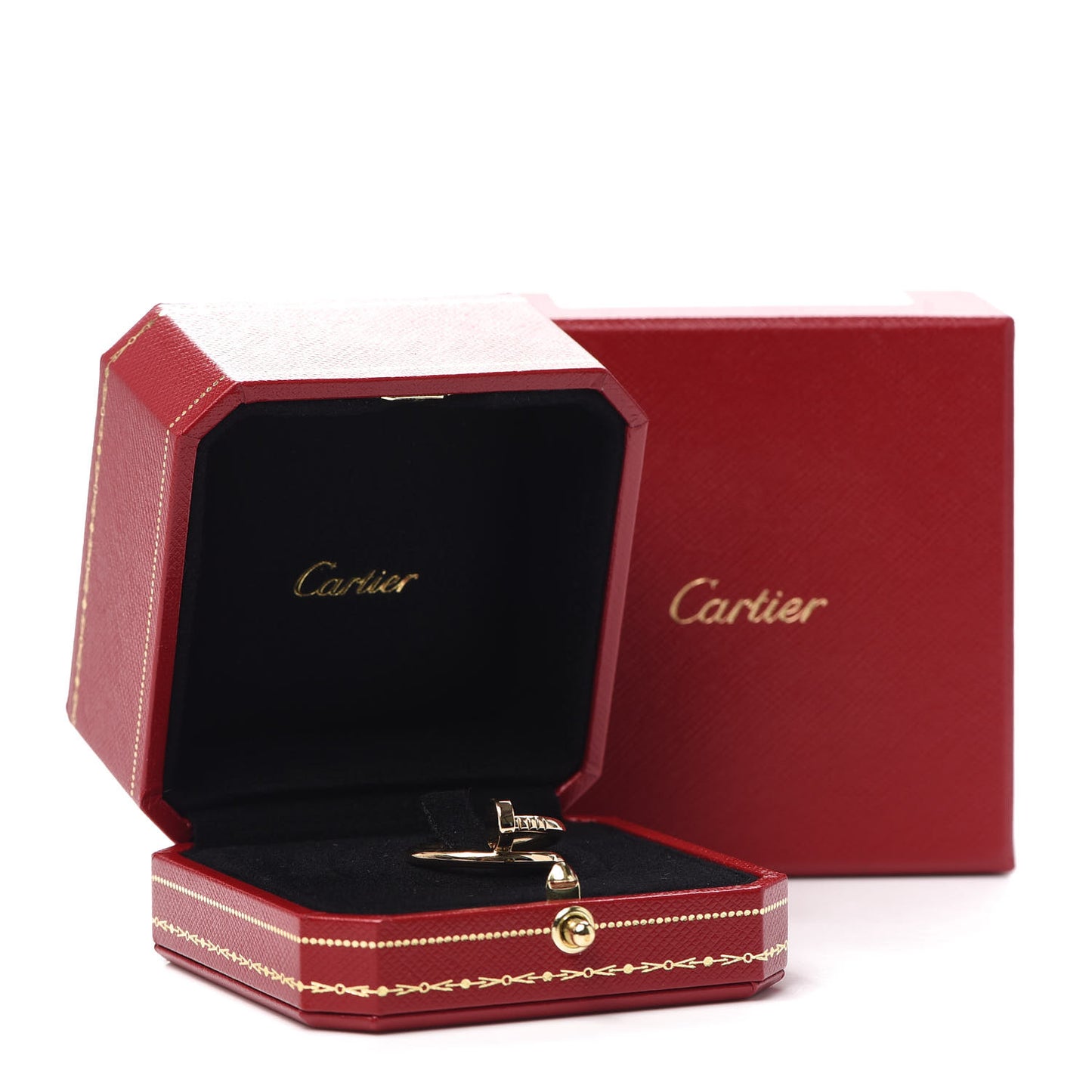 18K Yellow Gold Juste Un Clou Ring 55 7.25