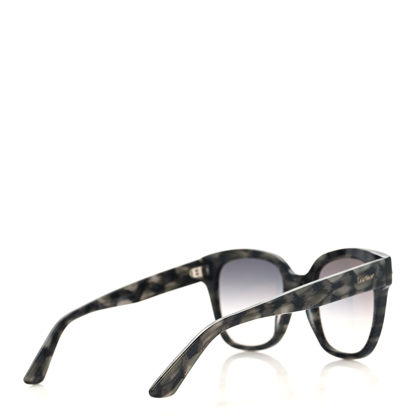 Panthere De Cartier Sunglasses Tortoise Grey