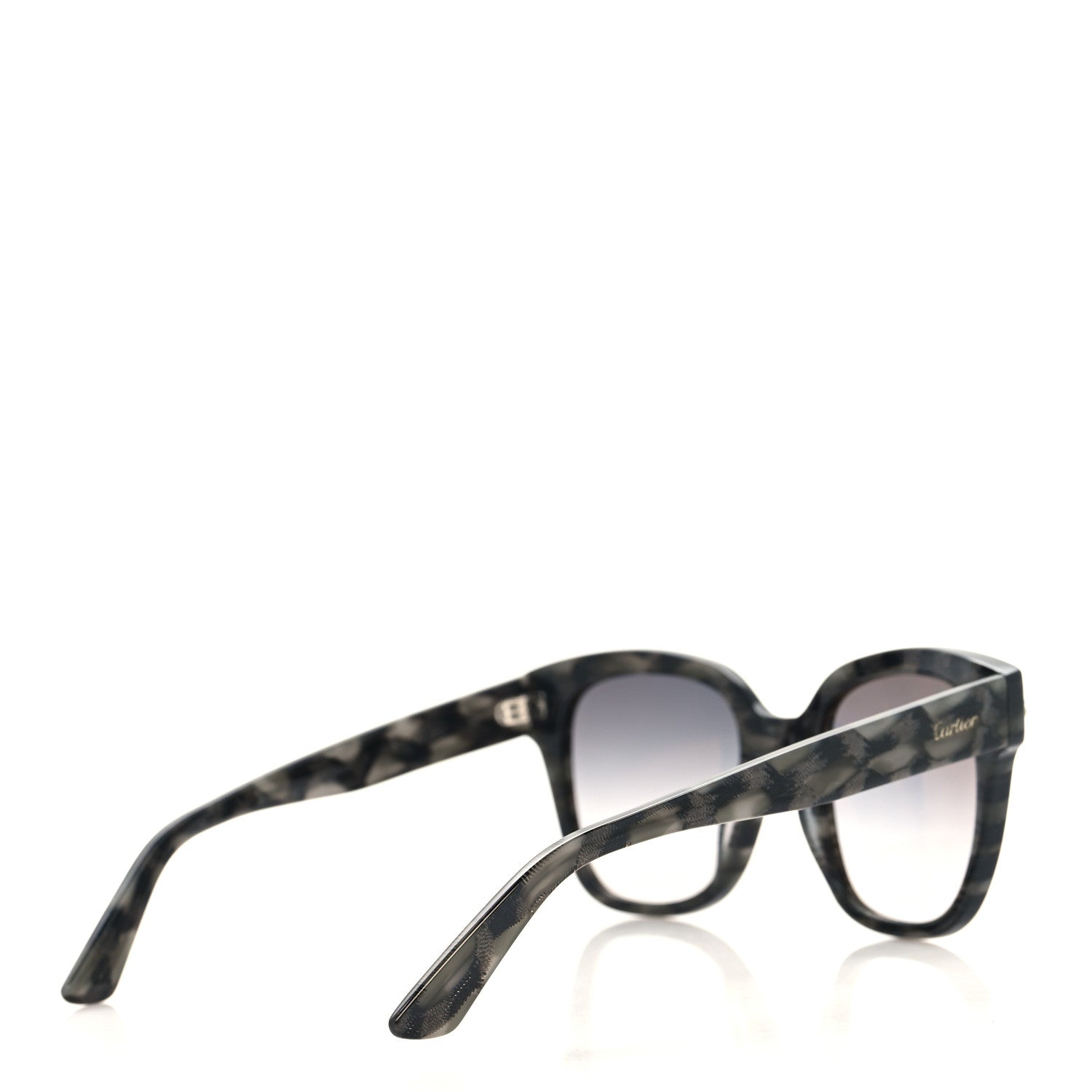Cartier Panthere De Cartier Sunglasses Tortoise Grey 4 of 8
