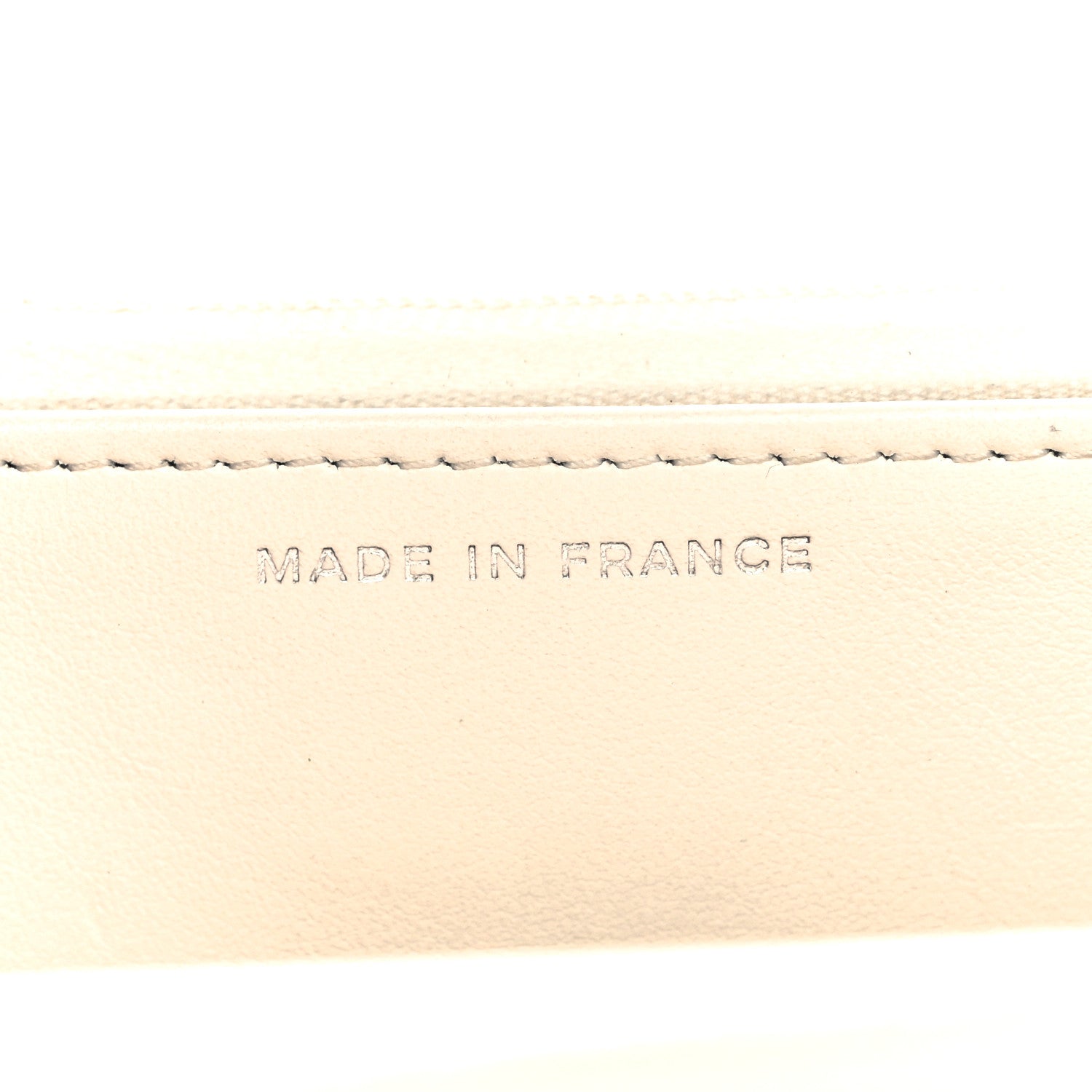 Chanel Caviar Quilted Wallet on Chain WOC White 7 of 12