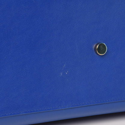 Saint Laurent Calfskin Small Sac De Jour Blue Majorelle 12 of 19