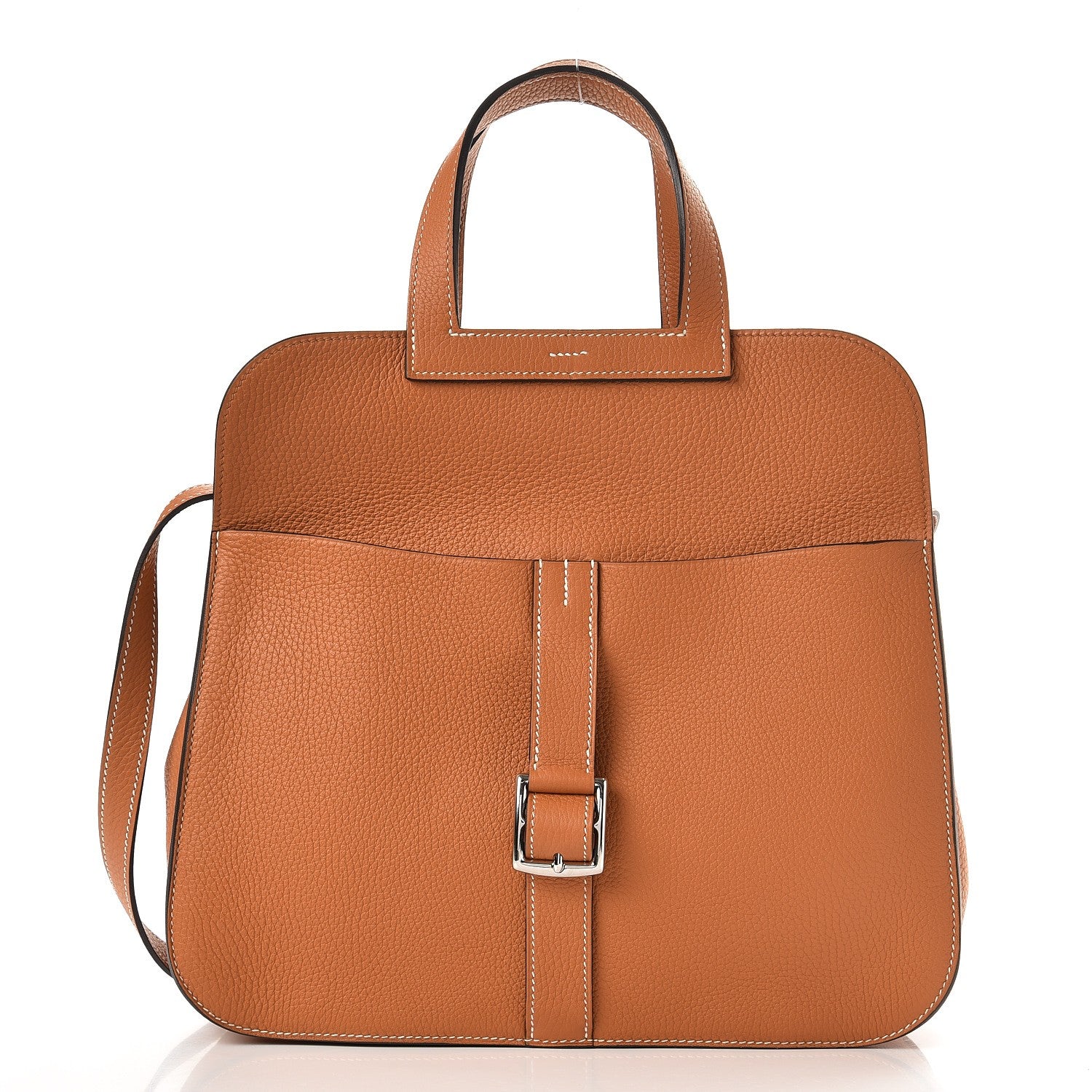 Hermes Taurillon Clemence Halzan 31 Toffee 1 of 10