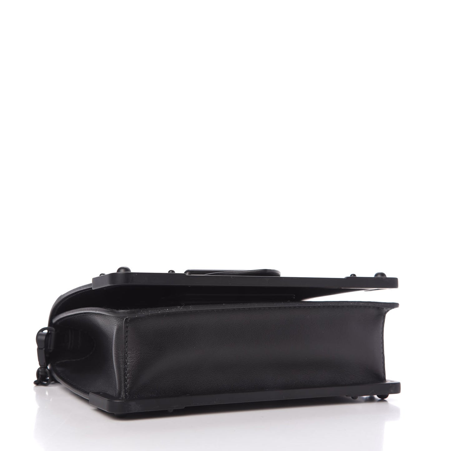 City Calfskin Saffiano Cahier Bag Black